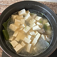 海带排骨山药豆腐汤的做法图解5