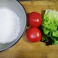 西红柿鸡蛋疙瘩汤的做法图解1