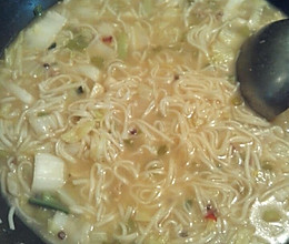 剩菜 汤面条简单做的做法