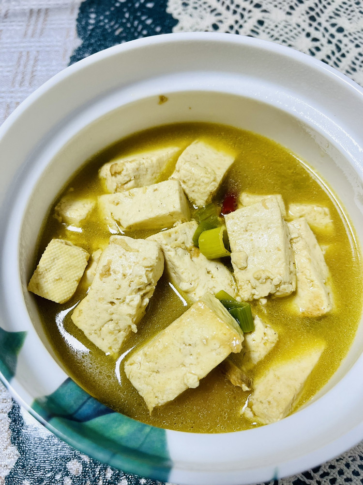 鸡汤豆腐（快手简单）的做法