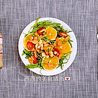 三文鱼塔芝麻菜沙拉#丘比轻食厨艺大赛#的做法图解5