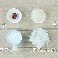 奶香银耳露的做法图解1