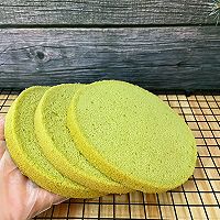 椰香斑斓戚风的做法图解10