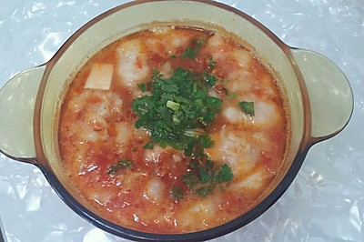 龙利鱼柳番茄豆腐汤