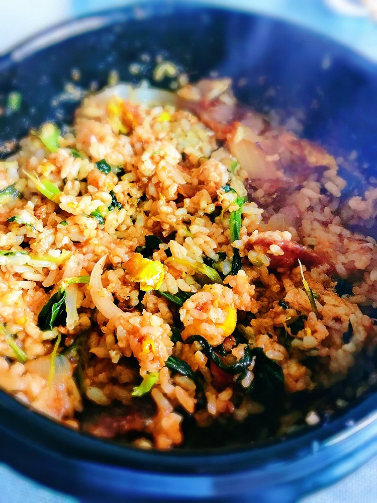 石锅拌饭的做法