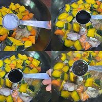 板栗南瓜焖排骨的做法图解9