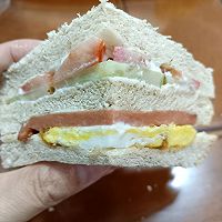清爽不腻的三明治的做法图解4