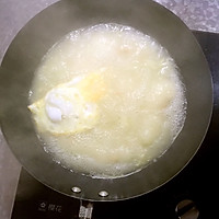 夏日补水汤：奶白菜鸡蛋汤的做法图解7