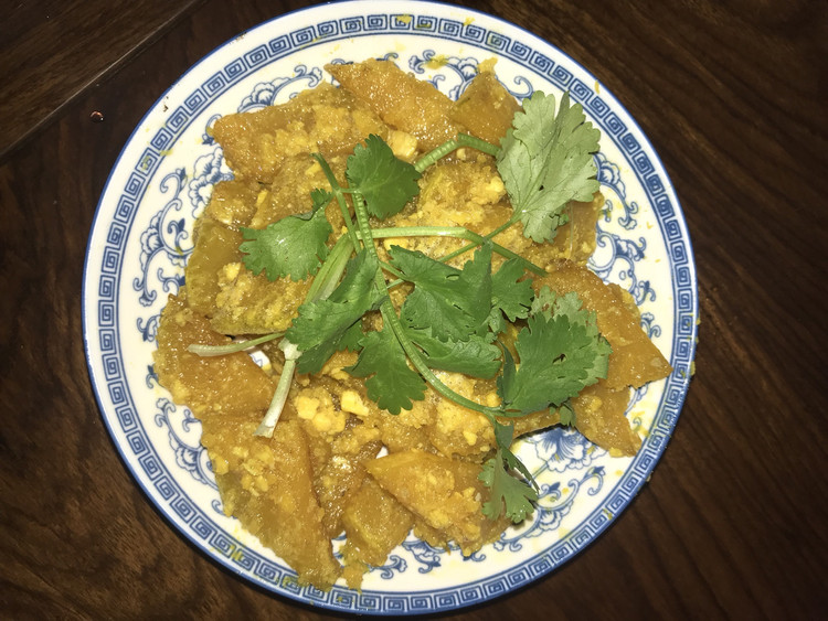 咸鸭蛋南瓜的做法