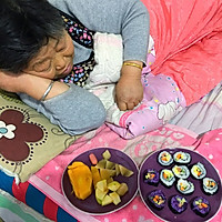 黛黛自制紫薯寿司便当～的做法图解13