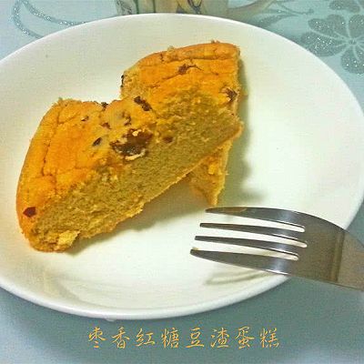 枣香红糖豆渣蛋糕