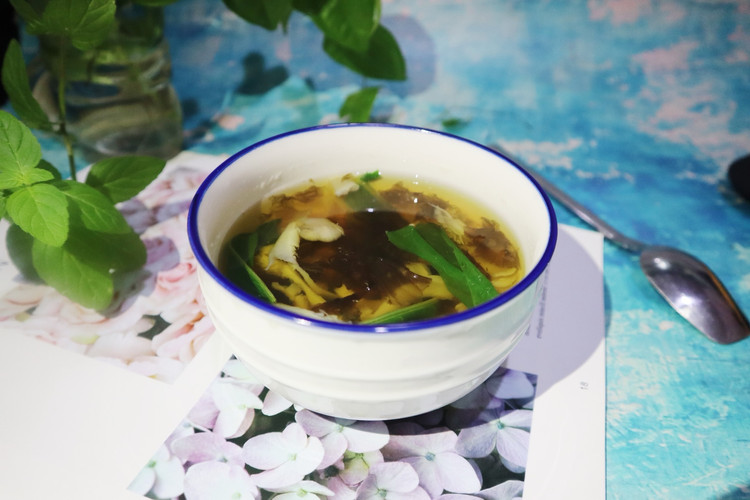 紫菜平菇汤的做法