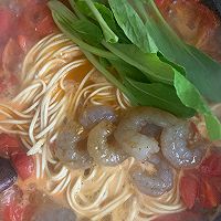 番茄虾仁面的做法图解9