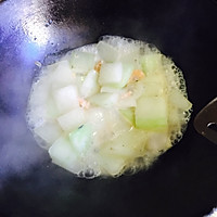 冬瓜炒虾米的做法图解4