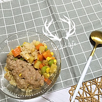 一碗暖冬——家常杂菜肉饼饭  伴你过冬的做法图解11