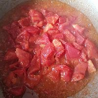 吃斋的日子：西红柿炒茄丝的做法图解5