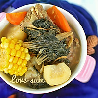 菜干猪骨汤的做法图解4