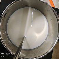 牛奶布丁（白凉粉版）的做法图解2