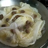 煲淋大白菜#大喜大牛肉粉试用#的做法图解7