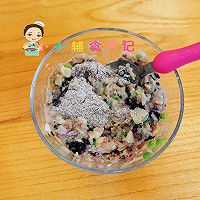 12个月以上辅食虾仁杂粮米饭饼的做法图解8