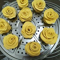 花开富贵馒头#年味十足的中式面点#的做法图解13