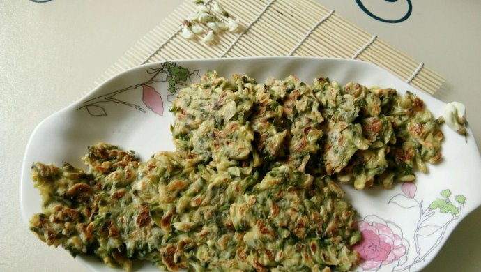 喜迎夏天――槐花饼