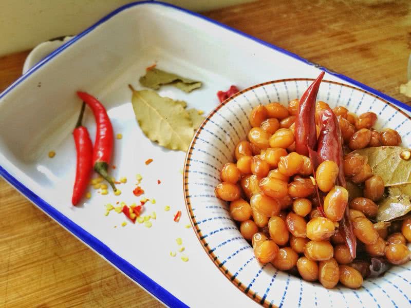 Soybeans with soy sauce
