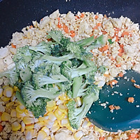 豆腐炒饭的做法图解7