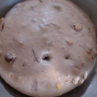 优雅朴素-红酒玫瑰大面包的做法图解4