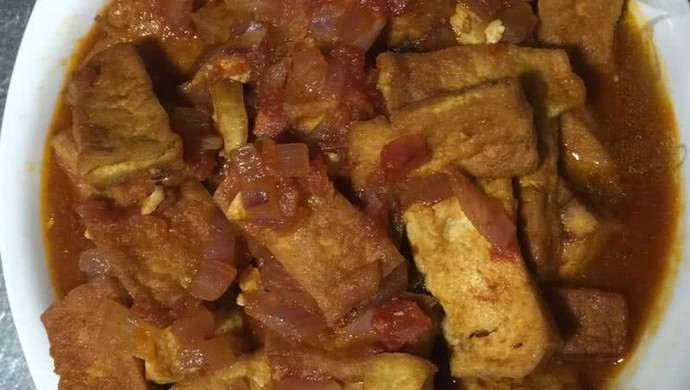 番茄豆腐