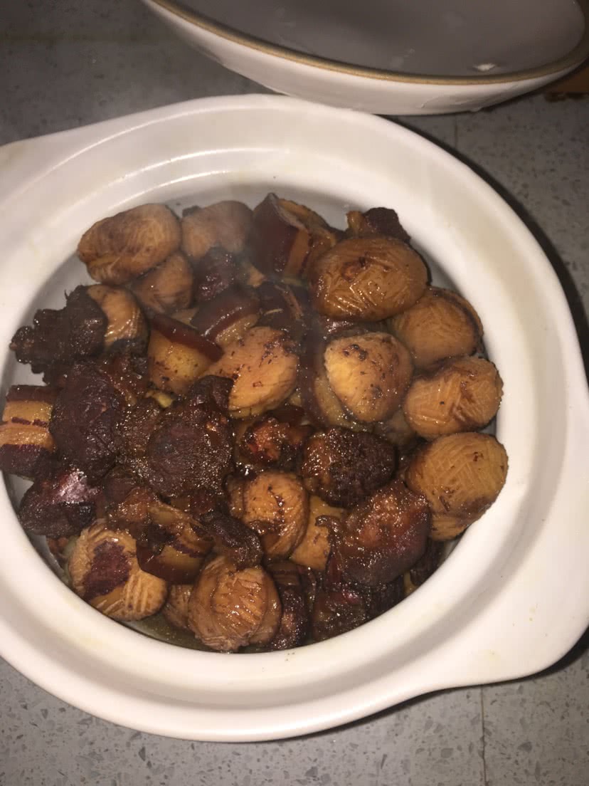 板栗烧肉的做法图解12