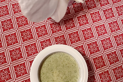Broccoli soppa med äpple西兰花苹果汤