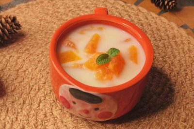 【减脂甜品】木瓜炖牛奶
