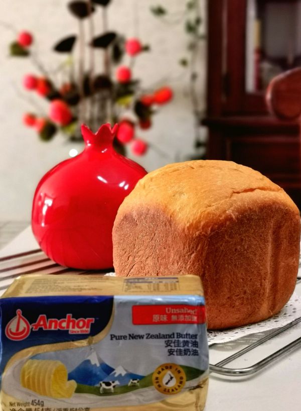 懒人版•面包机甜面包