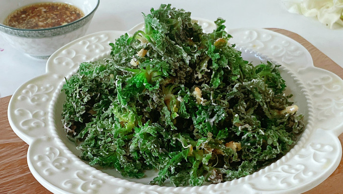 春季尝鲜/蒸荠菜