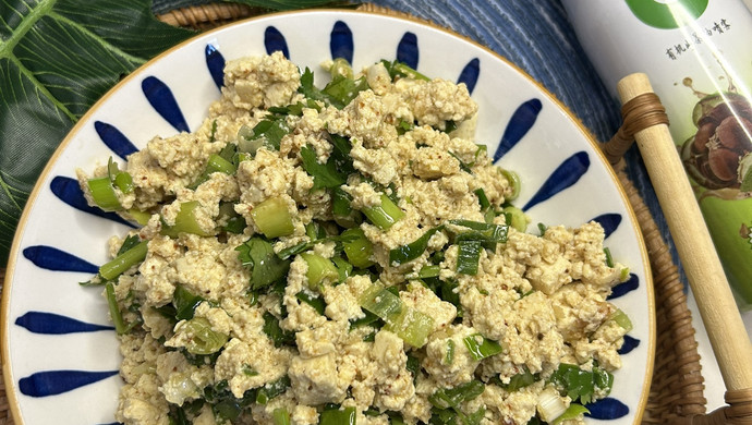 小葱拌豆腐