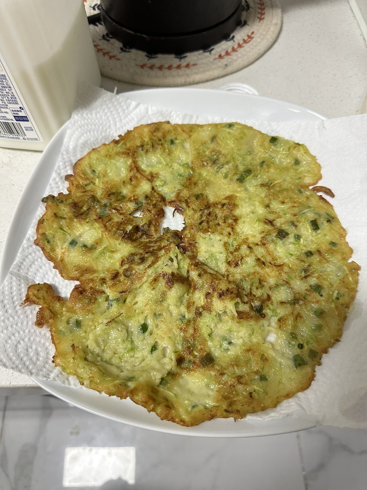 鸡蛋西葫芦糊塌子的做法