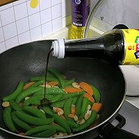 #味达美年味小馆#虾仁炒甜豆的做法图解11