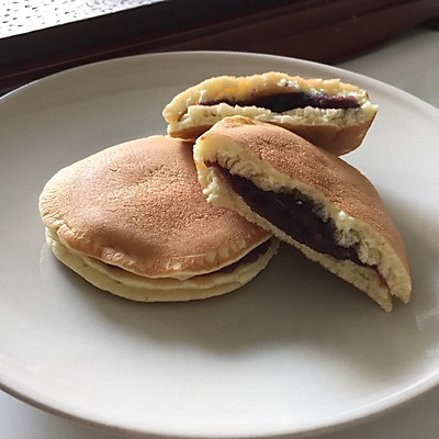 红豆沙铜锣烧/花生酱铜锣烧