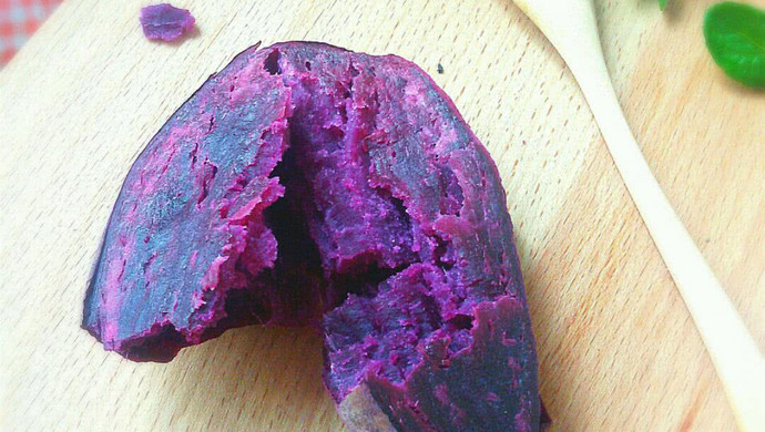 微波炉原味紫薯