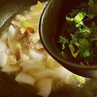 #少盐饮食 轻松生活#萝卜蛤蜊汤的做法图解12
