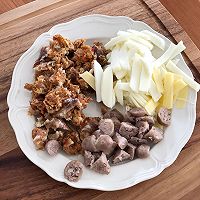好吃的肉面包-肉肠奶酪菠菜软面包的做法图解6