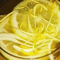 金银花绿茶柠檬蜂蜜水的做法图解6