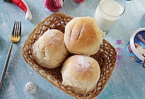#福气年夜菜# 比馒头都简单，不用手套膜的面包的做法
