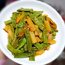 四季豆炒土豆