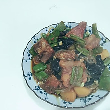 二豆炖排骨