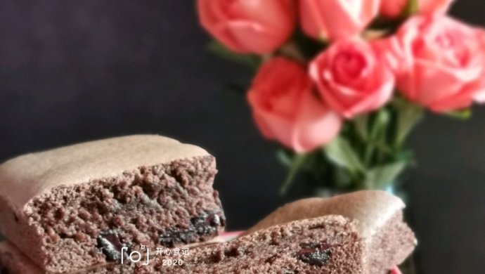 深陷其中无法自拔~巧克力控最爱的黑巧克力爆浆古早蛋糕