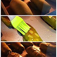 抹茶杏仁片面包#西式早餐#的做法图解5