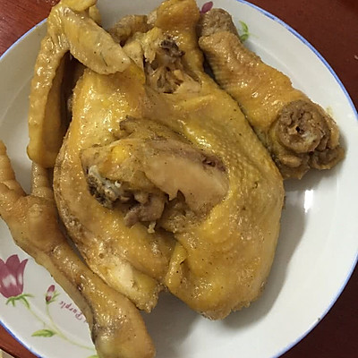 电饭锅盐焗鸡