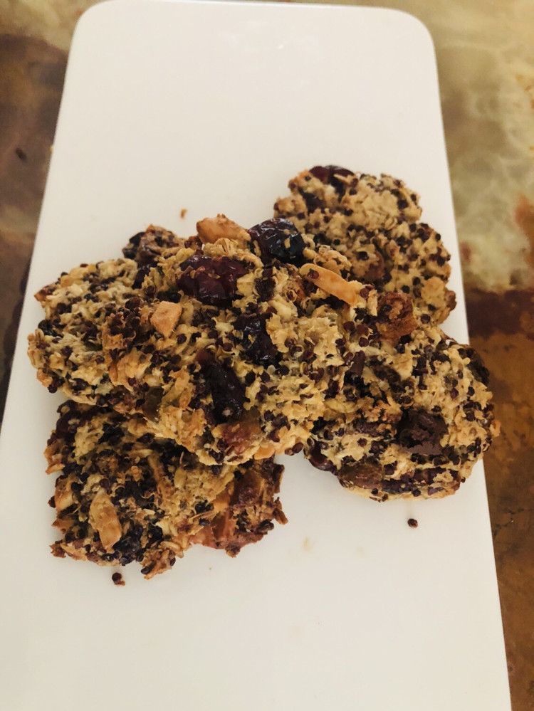 低脂无糖藜麦饼干的做法